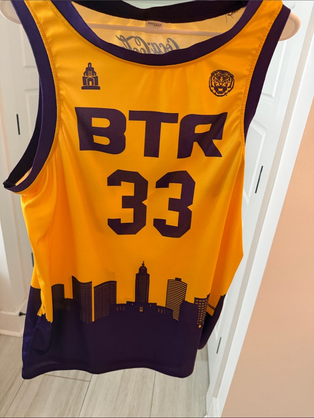 LSU BTR skyline Men's Jersey